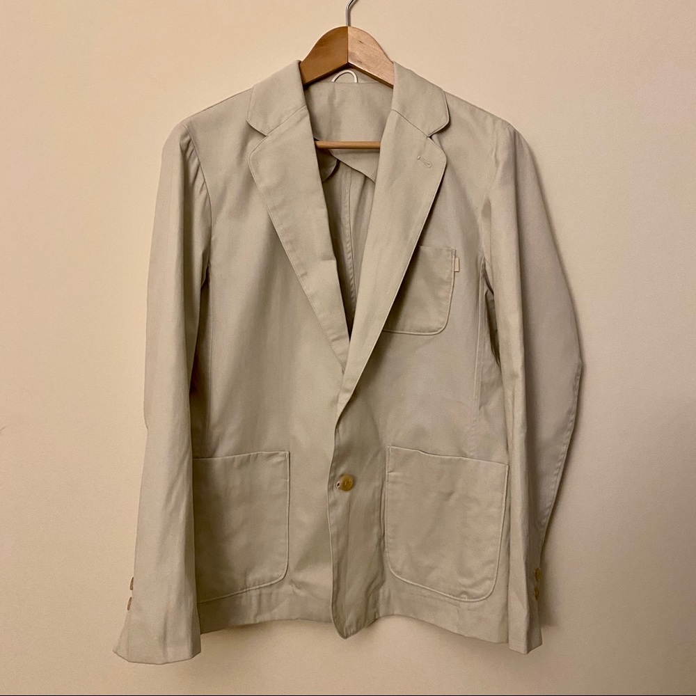 Patrik Ervell 👨 Men’s Unstructure Jacket in Khaki